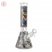 10" Urban Bear Art Beaker Water Pipe - [ES25306]