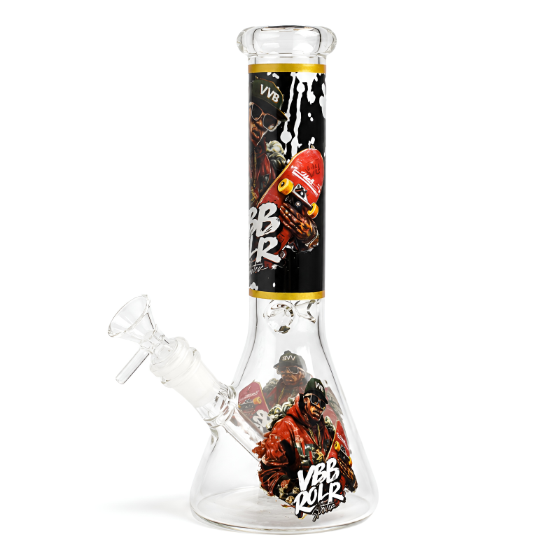 10" Street Boss Sticker Beaker Water Pipe