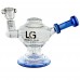 Loud Cloud - 5" Crystalline Orb Matrix Perc Water Pipe [FI-135]