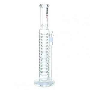 19" Chill Glass Multi Rim Art Cylinder Water Pipe [JLA-122] 