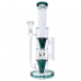 Loud Cloud - 14" Twice As Nice Tornado Perc Tubular Water Pipe - [FO134]