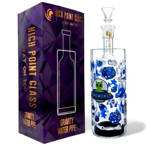 High Point Glass - 9.5" Cosmic Clouds, Brewing Smoke W/ Gravity Water Pipe - [GB773]