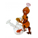 8" Alien W/ Fish Perc In A Ball Water Pipe - [GB998]