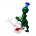 8" Alien W/ Fish Perc In A Ball Water Pipe - [GB998]