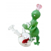 8" Alien W/ Fish Perc In A Ball Water Pipe - [GB998]