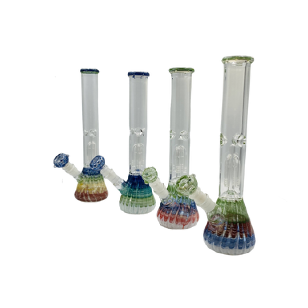 12" 4 Arm Tree Perc O/S Art Water Pipe [GJ126]