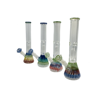 12" 4 Arm Tree Perc O/S Art Water Pipe [GJ126] 