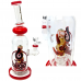 BIIGO Glass By Lookah - 12" Poly-Horned Splendor Spectacle Perc Water Pipe - [GTG-16]