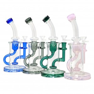 9.5" Incycler  Shower Head Perc Water Pipe - [HAJ2225]