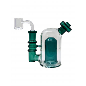 4.5" Mini Thumb Holder Rig Water Pipe - [HAJ2231]