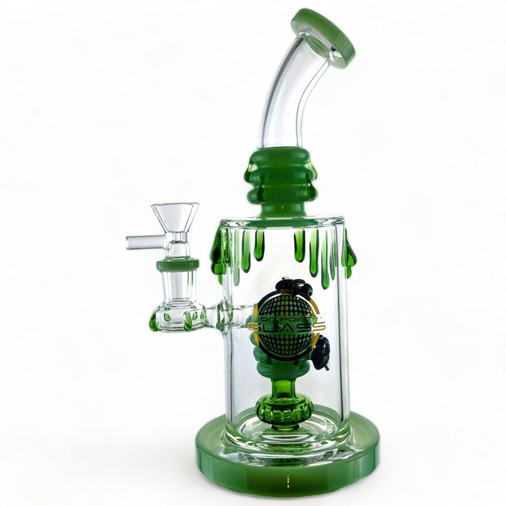 On Point Glass 9" Dive into the Honey HypeBuzzing W/ Flavor Perc