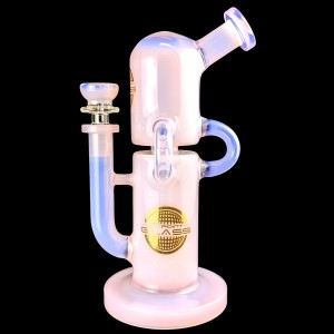 On Point Glass - 8.5" Ride the Capsule Wave Incycler Water Pipe [HAJ2261]