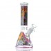 9.5" Halloween Themed Beaker Bong - Glow in the Dark 9.5" Halloween Themed Beaker Bong - Glow in the Dark