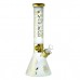 14" Space Explorer 7mm Frosted Glass Beaker Bong
