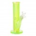 8.5" Vivid Chevron Art Straight Tube Glass Water Pipe