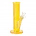 8.5" Vivid Chevron Art Straight Tube Glass Water Pipe