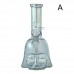 9 Inch Electroplated Darth Vader Glass Water Pipe