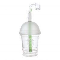 7" Frosted Dome Slush Cup Water Pipe - [HAJ250407]
