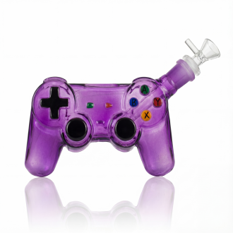 5" Gamer Joystick Controller Shape Glass Water Pipe