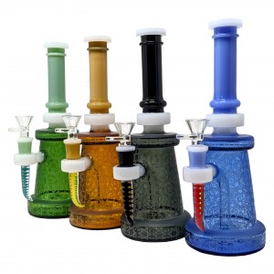 10" "Art Of Landscape" Shower Head Perc Water Pipe - [HAJ98]