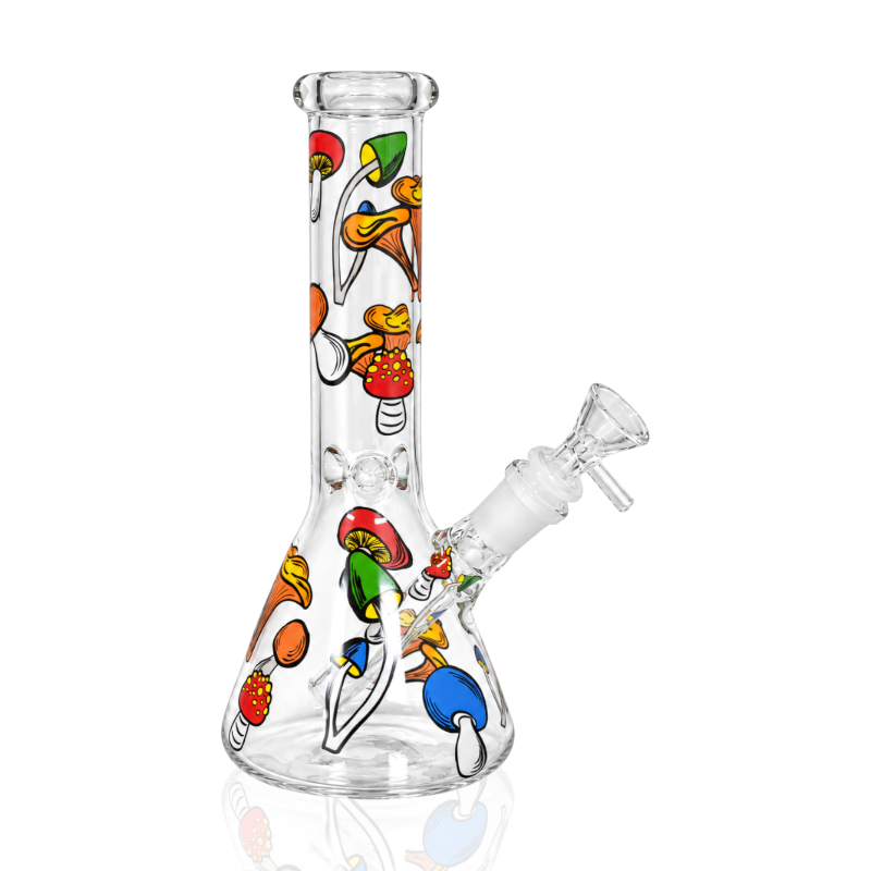 10" Assorted Themed Art Beaker Water Pipe