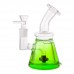 6 Inch Glycerin Filled Beaker Glass Water Pipe with Perc
