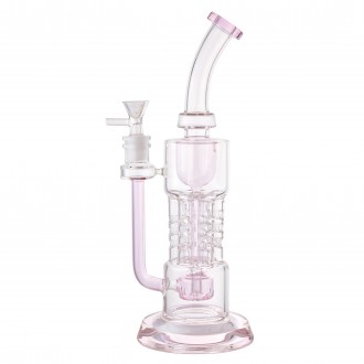 11" Internal Swiss Pillar Showerhead Perc Water Pipe - [HXCP066]