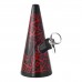 6 Inch Cash Flow Sandblasted Pyramid Glass Water Pipe