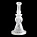 9-inch Halloween Art Frosted Water Pipe – Spooky Glass Design