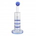 10-inch Triple Honeycomb Perc Water Pipe – Stacked Percolator Glass Bong