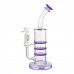 10-inch Triple Honeycomb Perc Water Pipe – Stacked Percolator Glass Bong