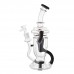 10-inch Loop Chamber Showerhead Perc Recycler Water Pipe