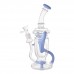 10-inch Loop Chamber Showerhead Perc Recycler Water Pipe