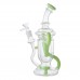 10-inch Loop Chamber Showerhead Perc Recycler Water Pipe