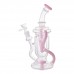 10-inch Loop Chamber Showerhead Perc Recycler Water Pipe