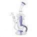 10-inch Loop Chamber Showerhead Perc Recycler Water Pipe