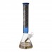 16.5-inch Ace of Spades Beaker Water Pipe – Glow in the Dark – 25mm Thick Base