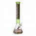 16.5-inch Ace of Spades Beaker Water Pipe – Glow in the Dark – 25mm Thick Base