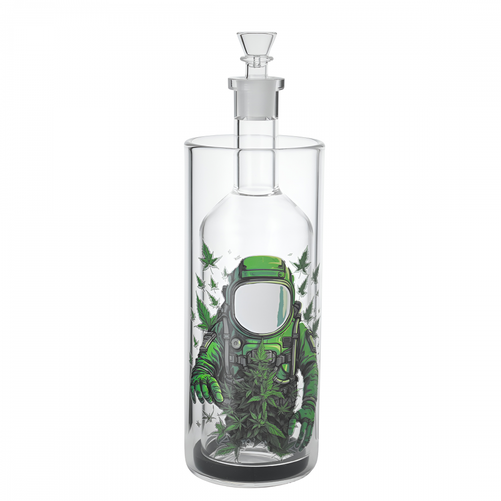 On Point Glass - 10" Jungle Vibes - A Journey W/ Every Leafy Hit Gravity Water Pipe