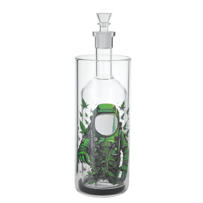 On Point Glass - 10" Jungle Vibes - A Journey W/ Every Leafy Hit Gravity Water Pipe