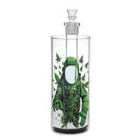On Point Glass - 10" Jungle Vibes - A Journey W/ Every Leafy Hit Gravity Water Pipe