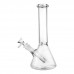 10 Inch Clear Beaker Water Pipe – 4mm Thick Glass