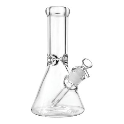 10" 9mm Thickness Beaker Water Pipe - Clear [HXCP968]