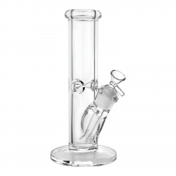 10" 7mm Thickness Straight Tube Water Pipe - Clear [HXCP976]