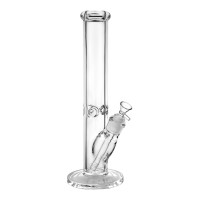 14" 7mm Thickness Straight Tube Water Pipe - Clear [HXCP978]