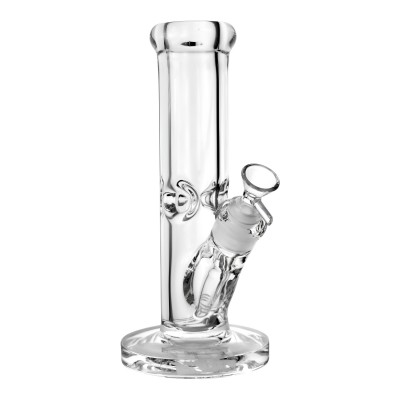 10" 9mm Thickness Straight Tube Water Pipe - Clear [HXCP992]