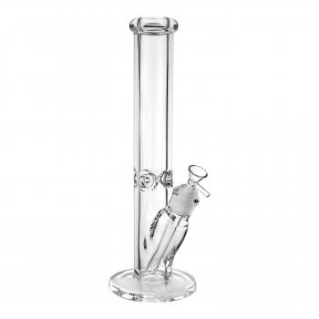 14" 9mm Thickness Straight Tube Water Pipe - Clear [HXCP994]