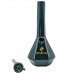 10" High Point Glass Diamond Cut Beaker Ceramic Water Pipe - [2200]