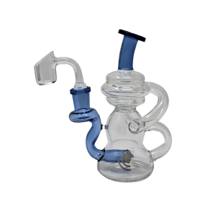 High Point Glass - 6" Inline Perc Rig Water Pipe 14Female [OG82]