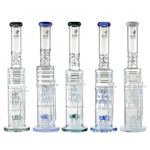 21.5" High Point Glass Multi Pinch Perc Water Pipe [WPA-234]